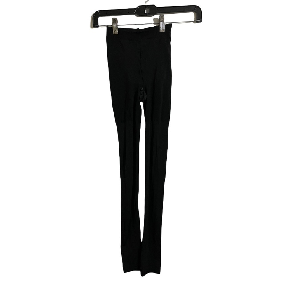 Spanx hose capri black size B.Tummy control hose.